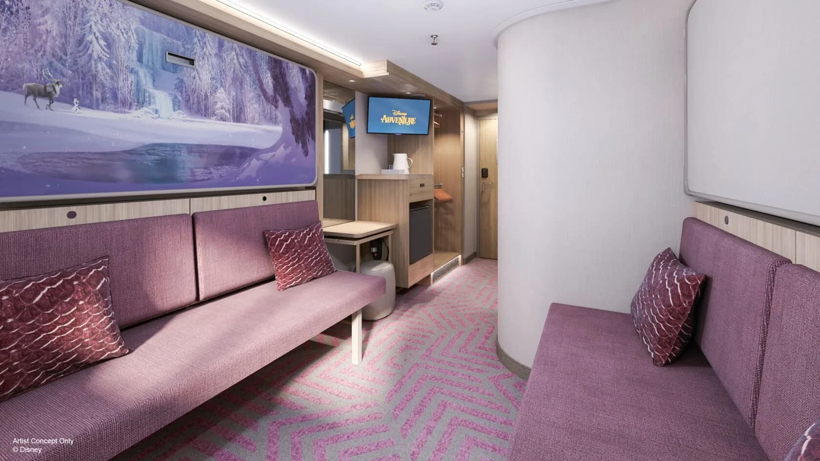 Kabin Oceanview Disney Adventure 2