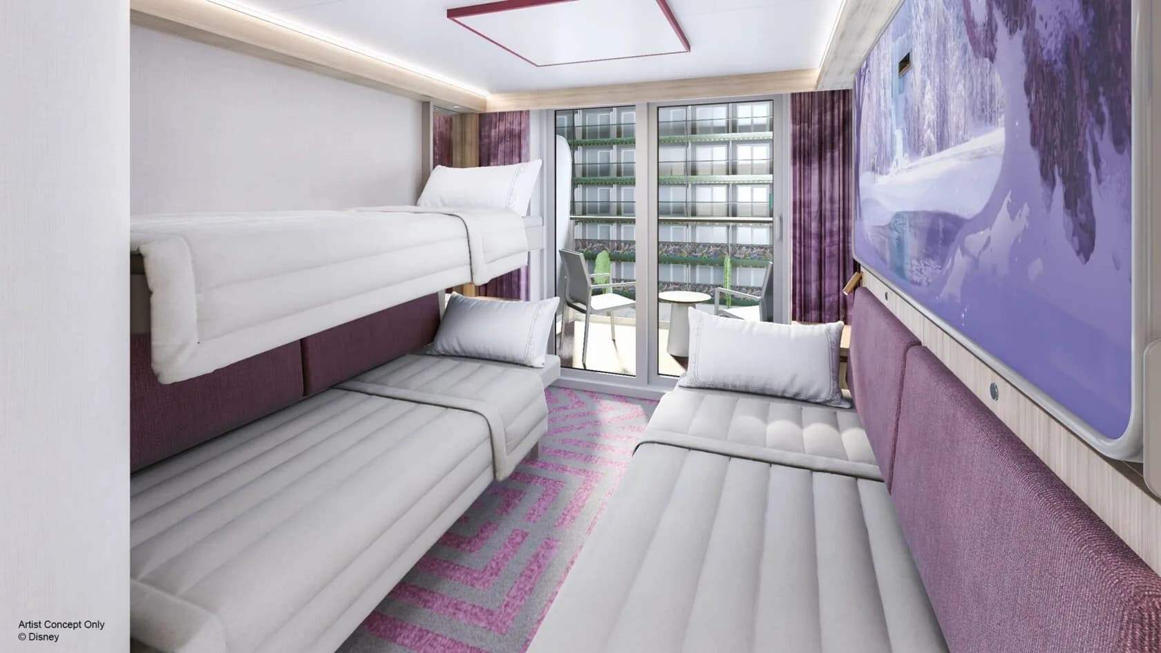 Kabin Verandah Disney Adventure 4