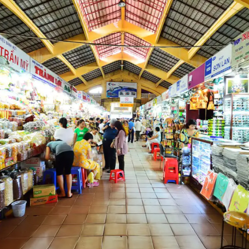 ben thanh market vietnam