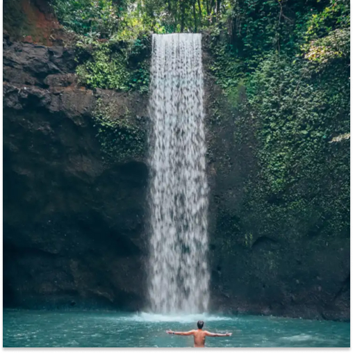 air terjun tibumana, ubud, bali