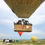 hot air balloon, cappadocia, turki