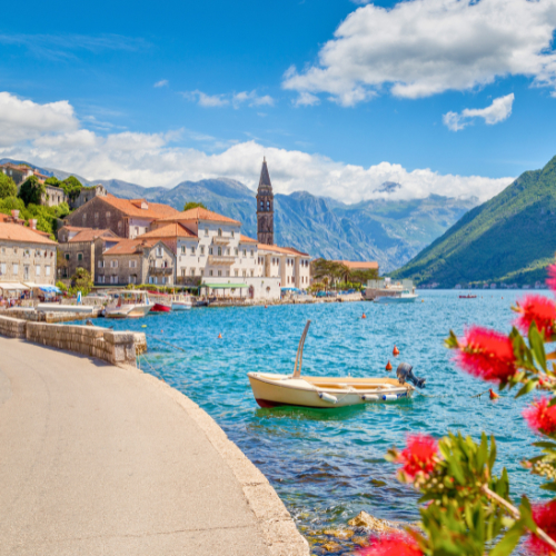 kotor bay, montenegro, balkan