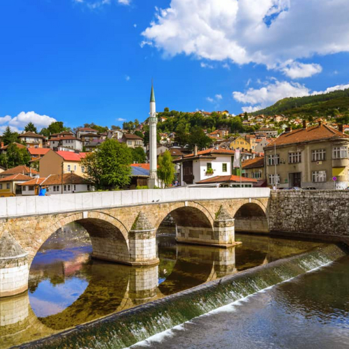 latin bridge, sarajevo