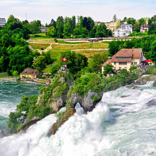 rhine falls, switzerland