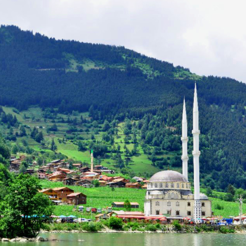 uzungol mosque, trabzon