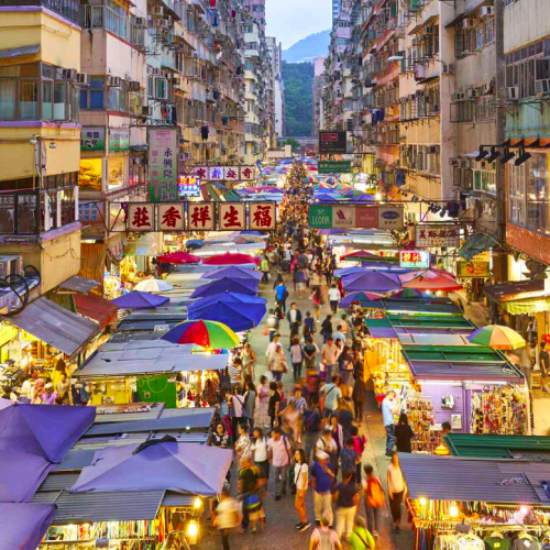 Ladies Market, Hong Kong