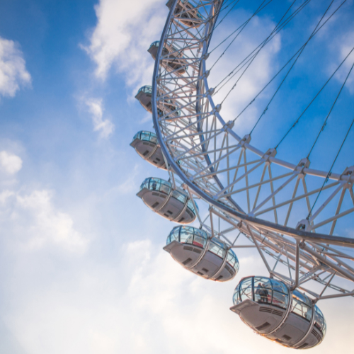 london eye, london, UK