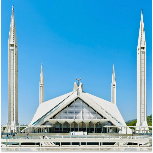 Faisal Mosque, Islamabad, Pakistan