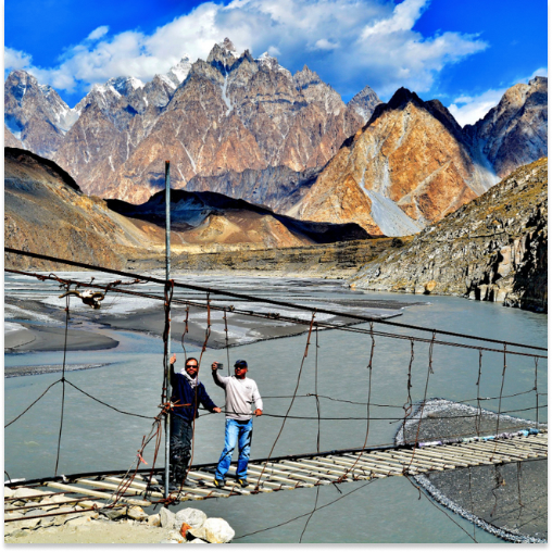 Hussaini Bridge, Pakistan