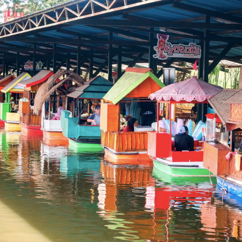 Floating Market, Bandung, Indonesia