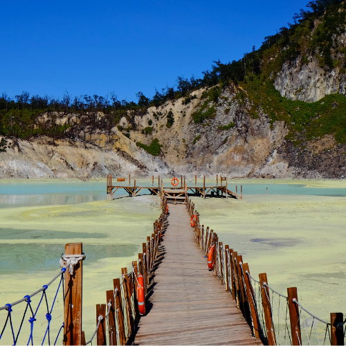 Kawah Putih, Bandung, Indonesia