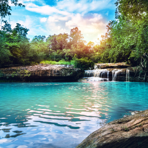 emerald pool, krabi, thailand