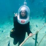 seawalking di pulau manukan, sabah