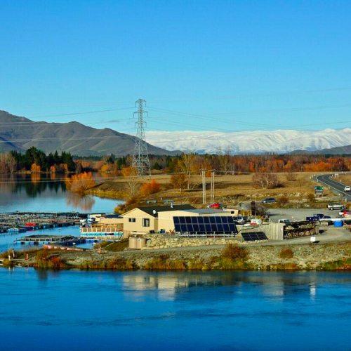 Salmon Farm, New Zealand