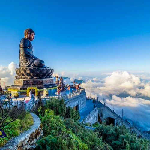fansipan mountain, sa pa, vietnam