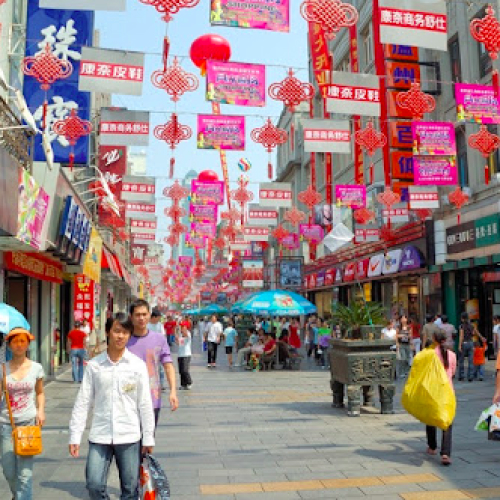 shopping di kunming, china