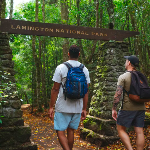 hiking di gold coast, australia