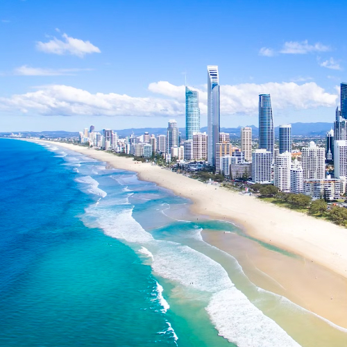 paradise beach, gold coast, australia