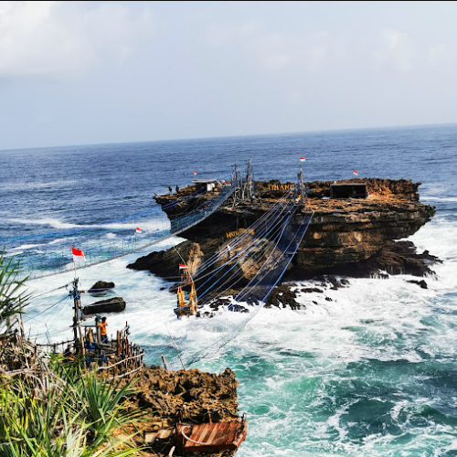 pantai timang di jogjakarta, indonesia