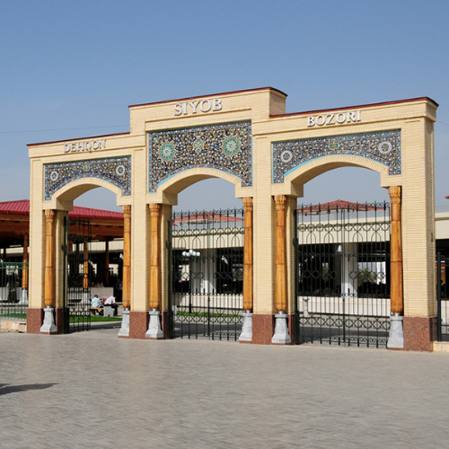 siyob bazaar di uzbekistan