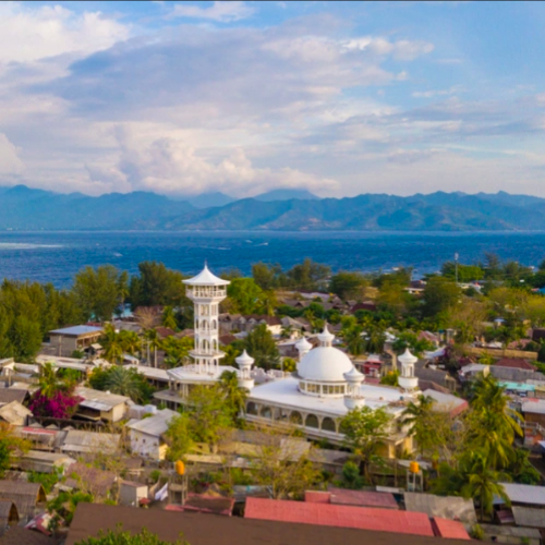 masjid baitulrahman, lombok