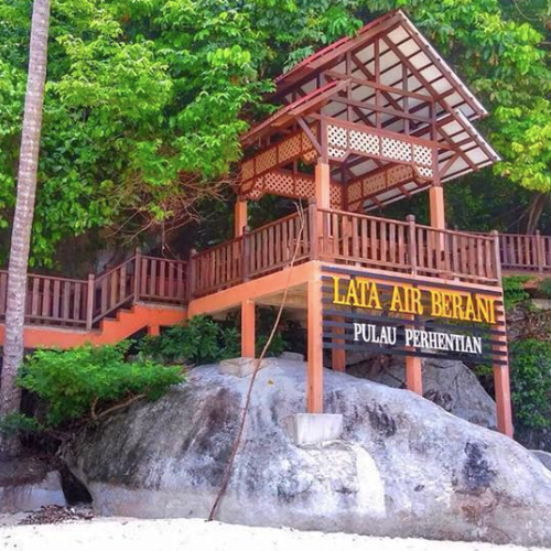 lata air berani, terengganu