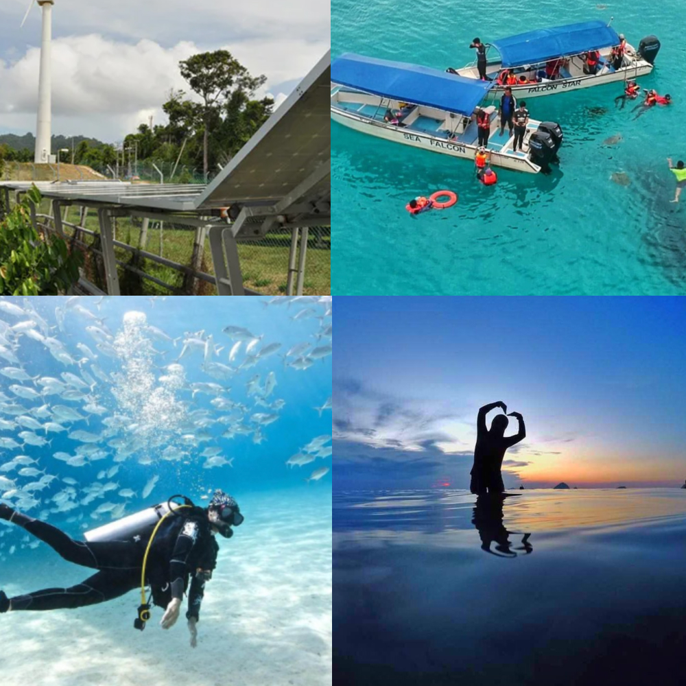 aktiviti di pulau perhentian