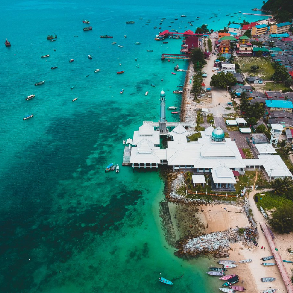 masjid terapung pulau perhentian