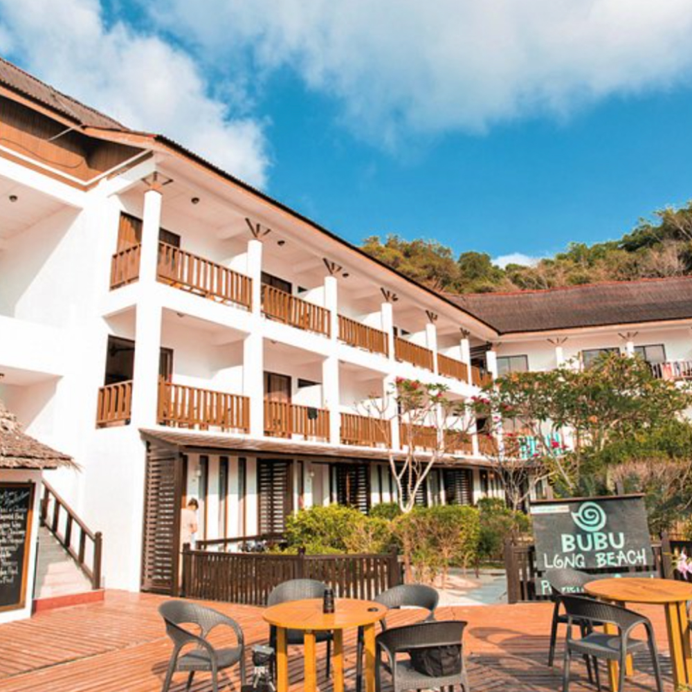 bubu long beach resort, pulau perhentian
