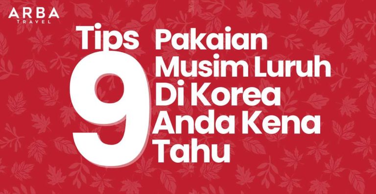 pakaian musim luruh di korea