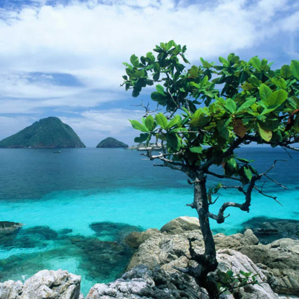 pemandangan di pulau perhentian
