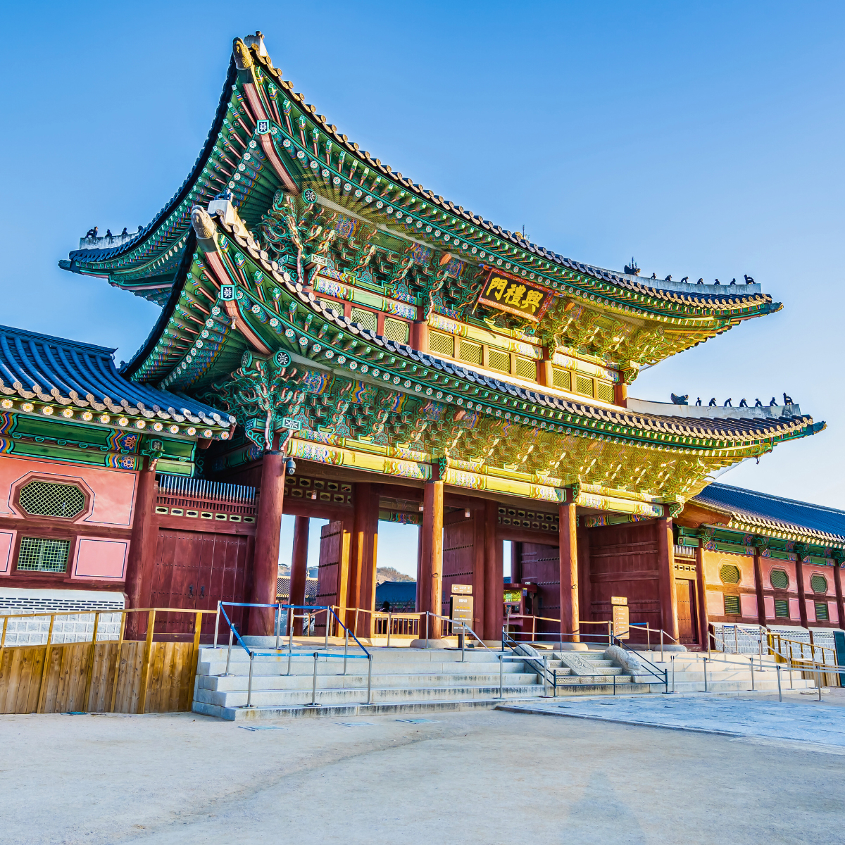 gyeongbok palace, korea