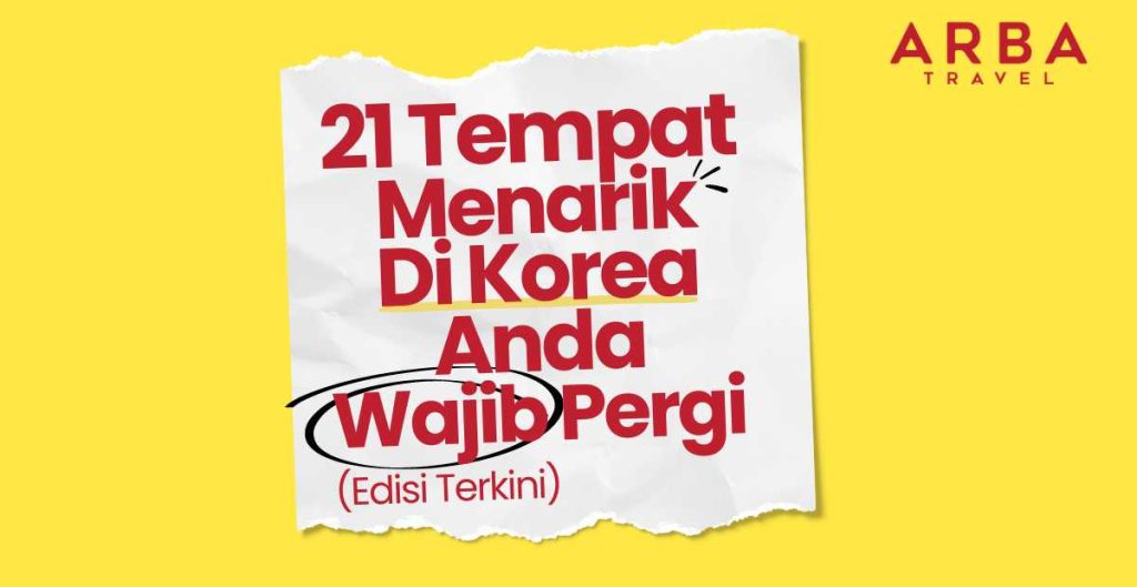 tempat menarik di korea