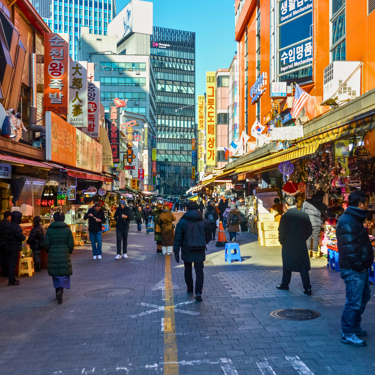 namdaemun market, korea