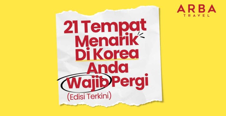 tempat menarik di korea
