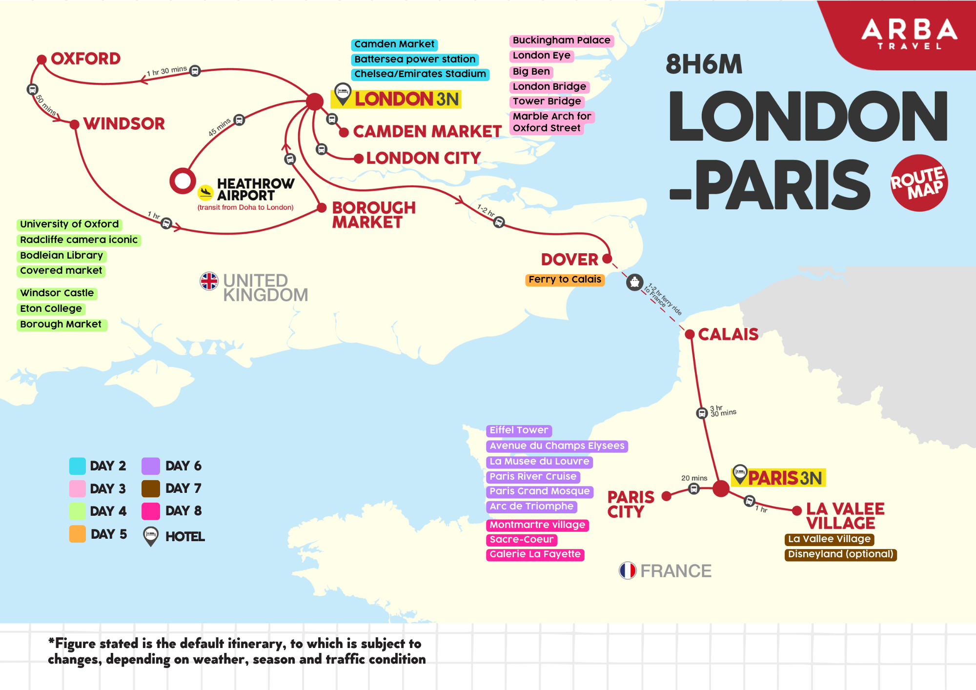 map london paris