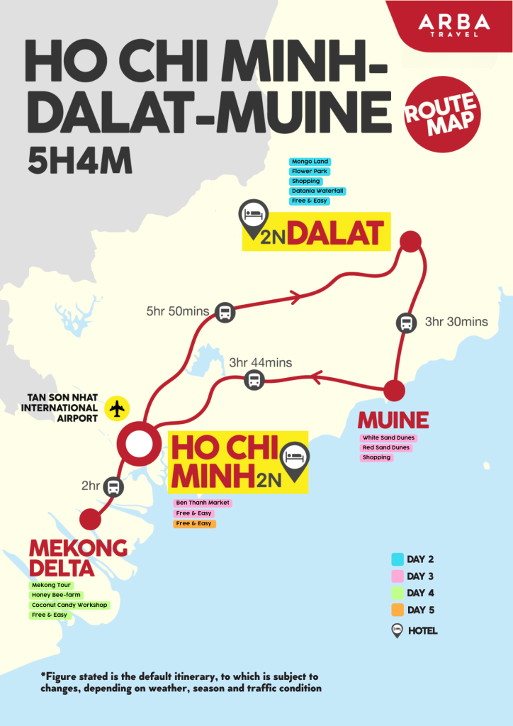 map dalat muine