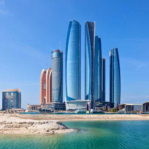 etihad tower, dubai