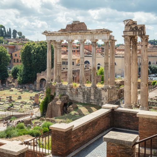 melancong ke italy roman forum