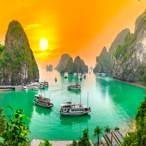 Ha Long Bay, sa pa, vietnam