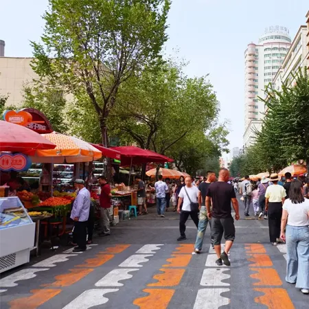 trip xinjiang hetian 2nd street